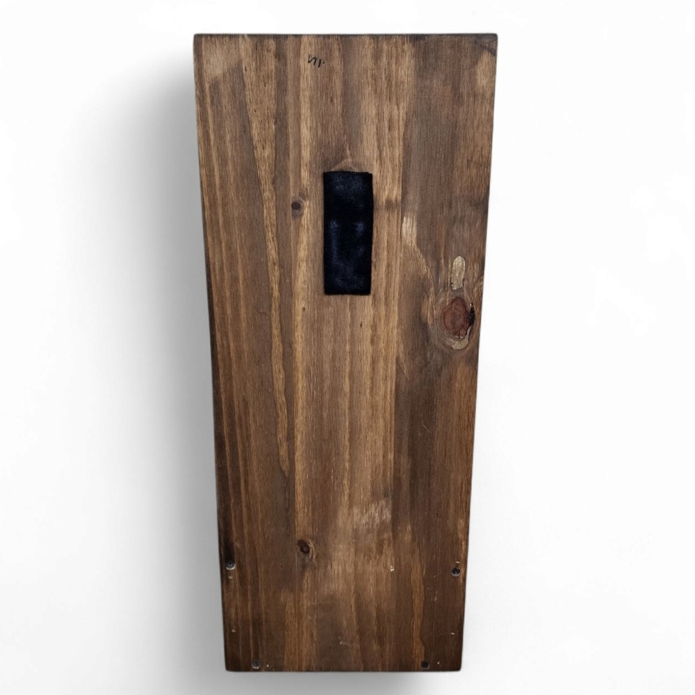 Rustic Wooden Wall Mounted Bottle Opener with Cap Catcher - Picture 6 of 6